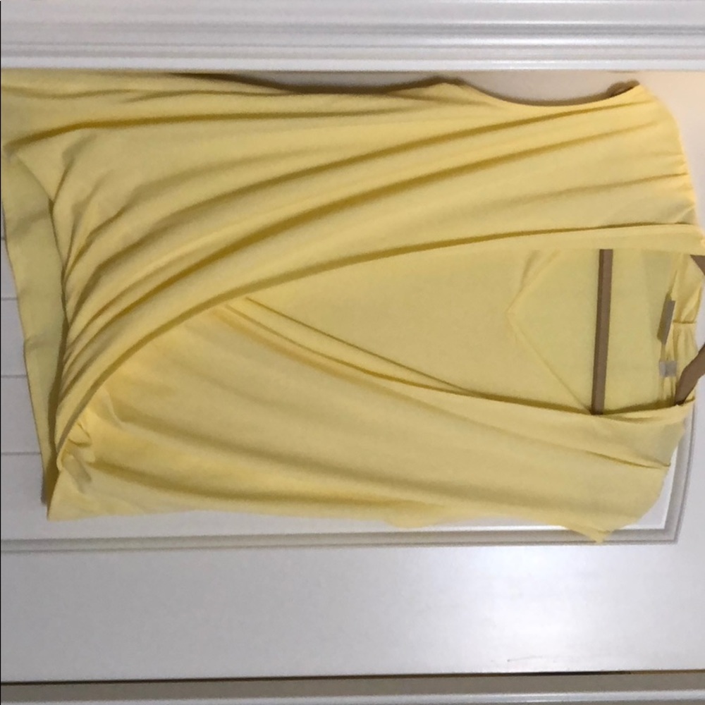 Yellow blouse